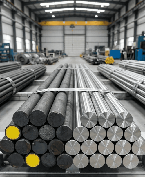 Stainless Steel Round Bars (Black & Bright)